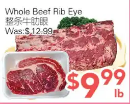 Ample Food Market Whole Beef Rib Eye offer