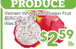 Ample Food Market Vietnam White Flesh Dragon Fruit offer