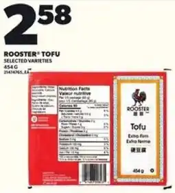Loblaws Rooster tofu offer