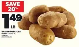 Loblaws Baking potatoes offer