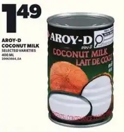 Loblaws Aroy-d coconut milk offer