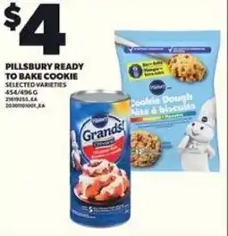 Loblaws Pillsbury ready to bake cookie offer