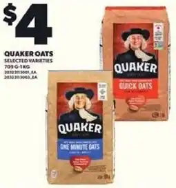 Loblaws Quaker oats offer