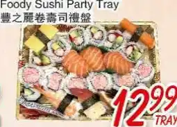 Foody Mart Foody Sushi Party Tray offer