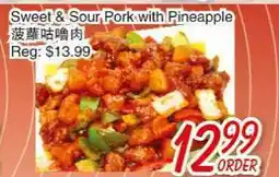 Foody Mart Sweet & Sour Pork with Pineapple offer