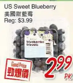 Foody Mart US SWEET BLUEBERRY offer