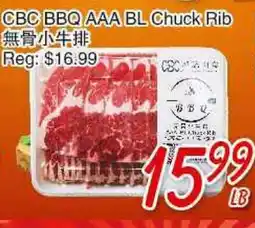 Foody Mart CBC BBQ AAA BL Chuck Rib offer