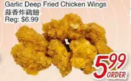Foody Mart Garlic Deep Fried Chicken Wings offer