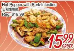Foody Mart Hot Pepper,with Pork Intestine offer