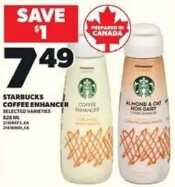 Loblaws Starbucks coffee enhancer offer