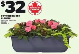 Loblaws PC window box planter offer