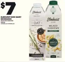 Loblaws Elmhurst non-dairy beverages offer