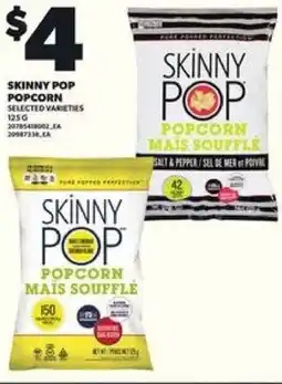 Loblaws Skinny pop popcorn offer
