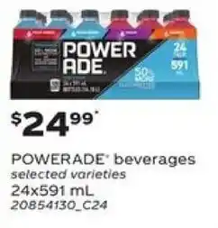 Loblaws Powerade beverages offer