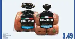 Wholesale Club D'ITALIANO BUNS, 6/8 CT offer
