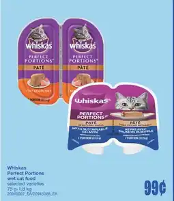 Wholesale Club PERFECT PORTIONS WET CAT FOOD, 75 G-1.8 KG offer