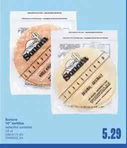 Wholesale Club 10 TORTILLAS, 12 CT offer