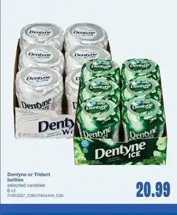 Wholesale Club DENTYNE OR TRIDENT BOTTLES, 6 ct offer