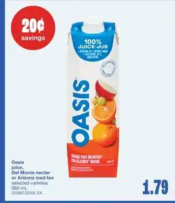 Wholesale Club JUICE, NECTAR OR ICED TEA, 960 mL offer