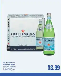 Wholesale Club SPARKLING WATER, 12 X 750 ML offer
