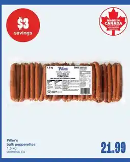 Wholesale Club PILLER'S BULK PEPPERETTES, 1.5kg offer