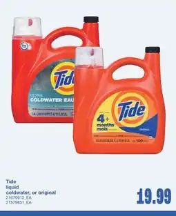 Wholesale Club LIQUID COLDWATER, OR ORIGINAL offer