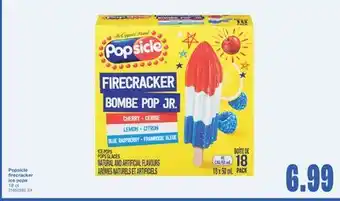 Wholesale Club FIRECRACKER ICE POPS, 18 CT offer