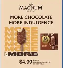 Wholesale Club MAGNUM, 3-4 ct offer