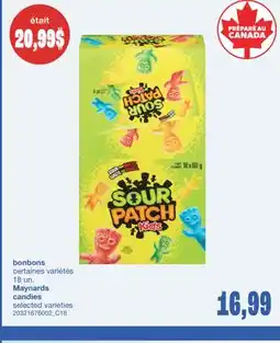 Wholesale Club BONBONS, 18 un offer