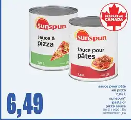 Wholesale Club SAUCE POUR PÂTE OU PIZZA, 2,84 L offer