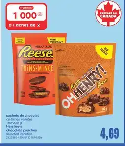 Wholesale Club SACHETS DE CHOCOLAT, 160-230 g offer