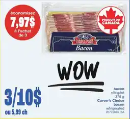 Wholesale Club BACON RÉFRIGÉRÉ, 375 G offer
