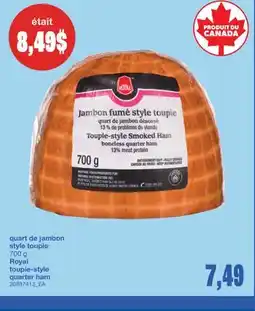 Wholesale Club QUART DE JAMBON STYLE TOUPIE, 700 G offer