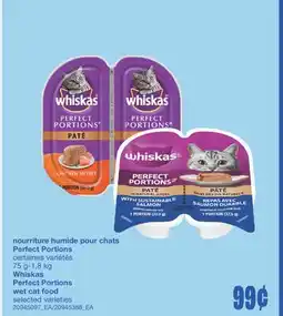 Wholesale Club NOURRITURE HUMIDE POUR CHATS PERFECT PORTIONS, 75 G-1,8 KG offer