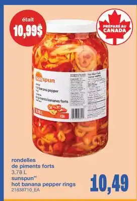 Wholesale Club RONDELLES DE PIMENTS FORTS, 3,78 L offer