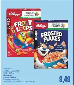 Wholesale Club CÉRÉALES, 700-1010 g offer