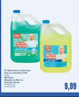 Wholesale Club M. NET BRUINE ET PLUIE DES PRÉS OU AGRUMES D'ÉTÉ, 3,78 L offer