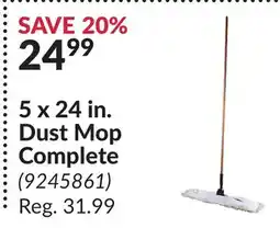 Princess Auto 5 x 24 in. Dust Mop Complete offer
