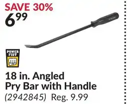 Princess Auto 18 in. Angled Pry Bar with Handle offer