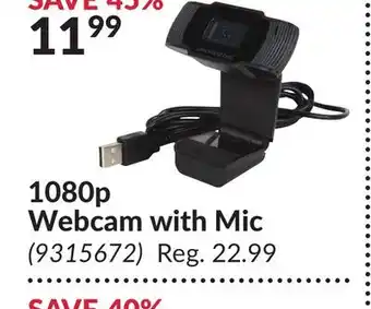 Princess Auto 1080p Webcam with Mic offer