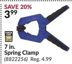 Princess Auto 7 in. Spring Clamp offer