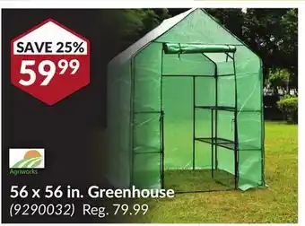 Princess Auto Agriworks 56 x 56 in. Greenhouse offer