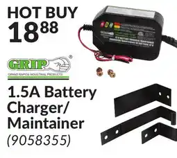 Princess Auto 1.5A Battery Charger/Maintainer offer
