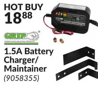 Princess Auto 1.5A Battery Charger/Maintainer offer