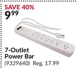 Princess Auto 7-Outlet Power Bar offer