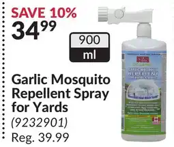 Princess Auto Garlic Mosquito Repellent Spray for Yards offer