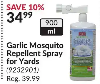 Princess Auto Garlic Mosquito Repellent Spray for Yards offer