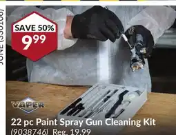 Princess Auto 22 pc Paint Spray Gun Cleaning Kit offer