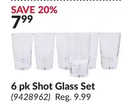 Princess Auto 6 pk Shot Glass Set offer