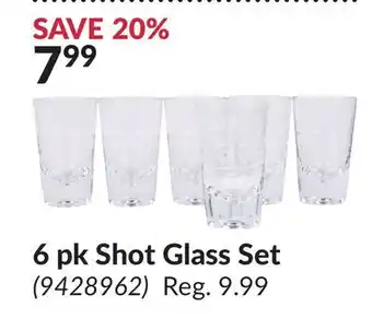 Princess Auto 6 pk Shot Glass Set offer